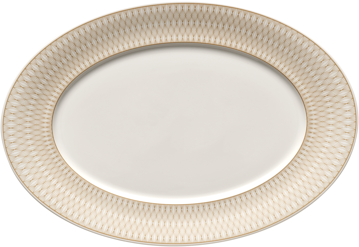 BHS tabletop AG Platte oval Fahne 24x15cm - SOUL