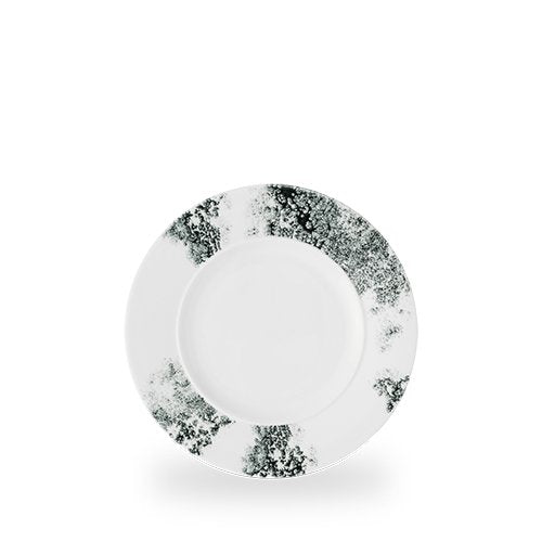 Alchemy Ambience Smoke Black flacher Teller 21,7 cm für gastronomische Präsentationen