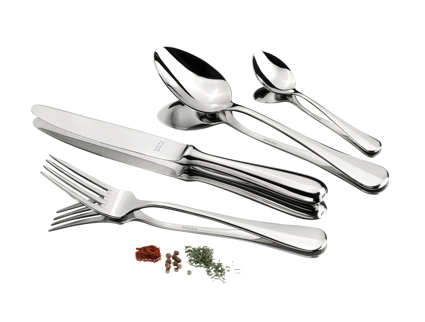 solex GERMANY Dessertmesser Hohlheft 216 mm für Desserts und Vorspeisen