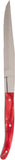 Fortessa Cutlery Steakmesser Wellenschliff rot