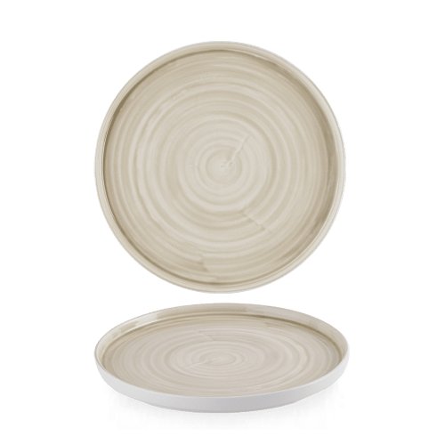 Churchill Super Vitrified Stonecast Canvas Teller, 21cm, für Gastronomie und professionelle Anrichteweisen