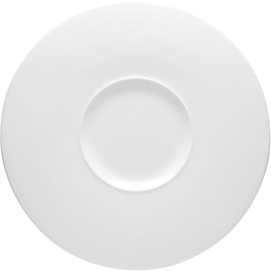Fortessa Dinnerware SP Gourmetteller ultraflach 31cm - eleganter Teller für Hauptgerichte und Desserts
