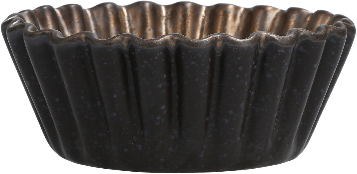 Fortessa Tarte-Schale 13cm metallic für die stilvolle Präsentation von Tartes und Quiches