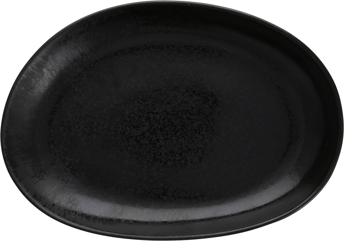 Fortessa Dinnerware SOUND MIDNIGHT Platte oval 28cm für die stilvolle Präsentation von Speisen
