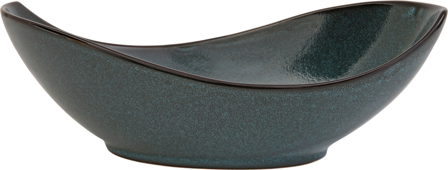 Fortessa Dinnerware STON BLAU Bowl oval 31,5cm für kreative Präsentation von Speisen