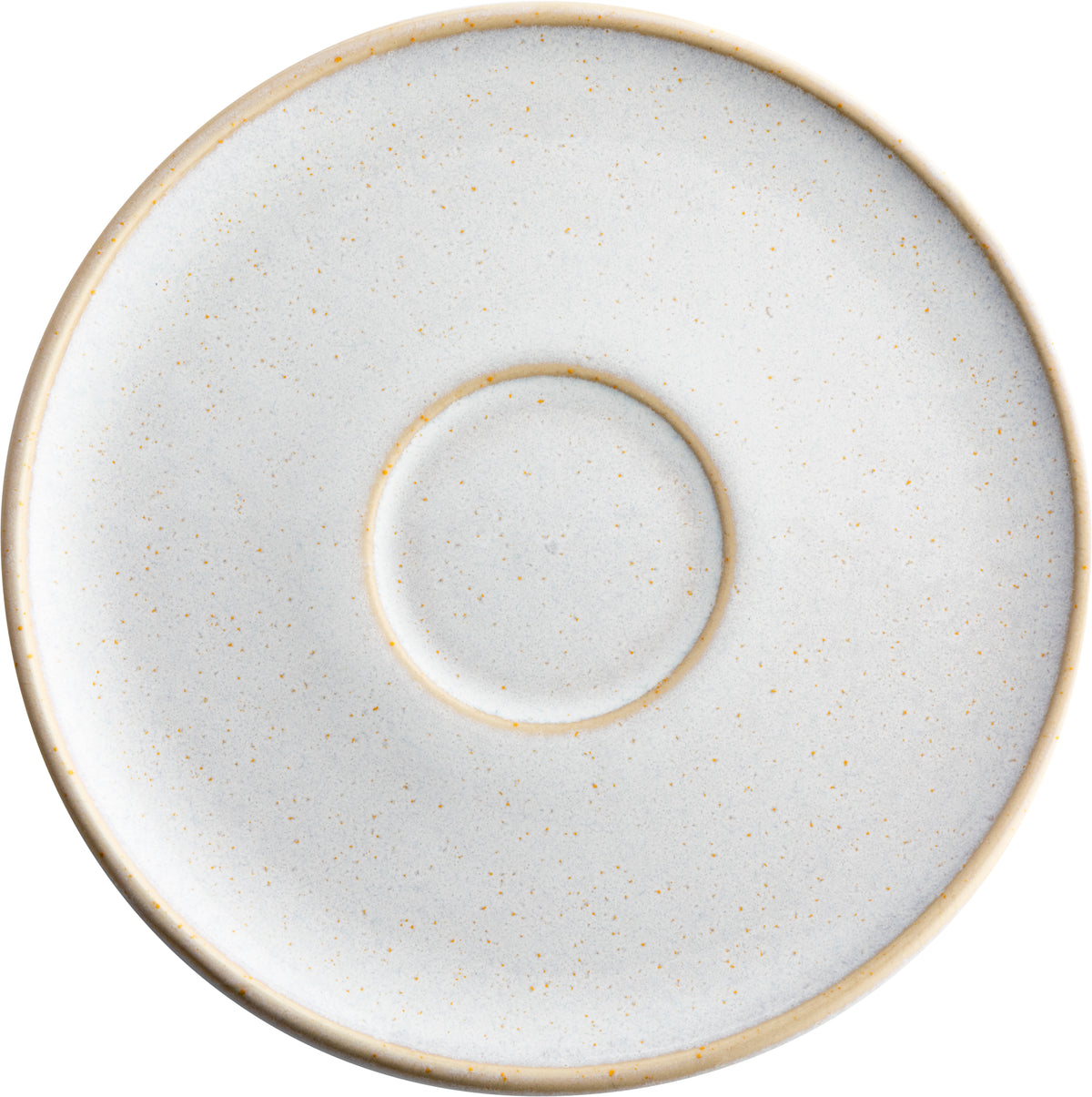 Fortessa Dinnerware NIVO MOON Kombi-Untertasse 15cm für Kaffee-Präsentation in der Gastronomie