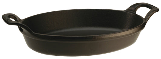 Staub Ofenform aus Gusseisen, ideal zum Anbraten und Überbacken in der Gastronomie