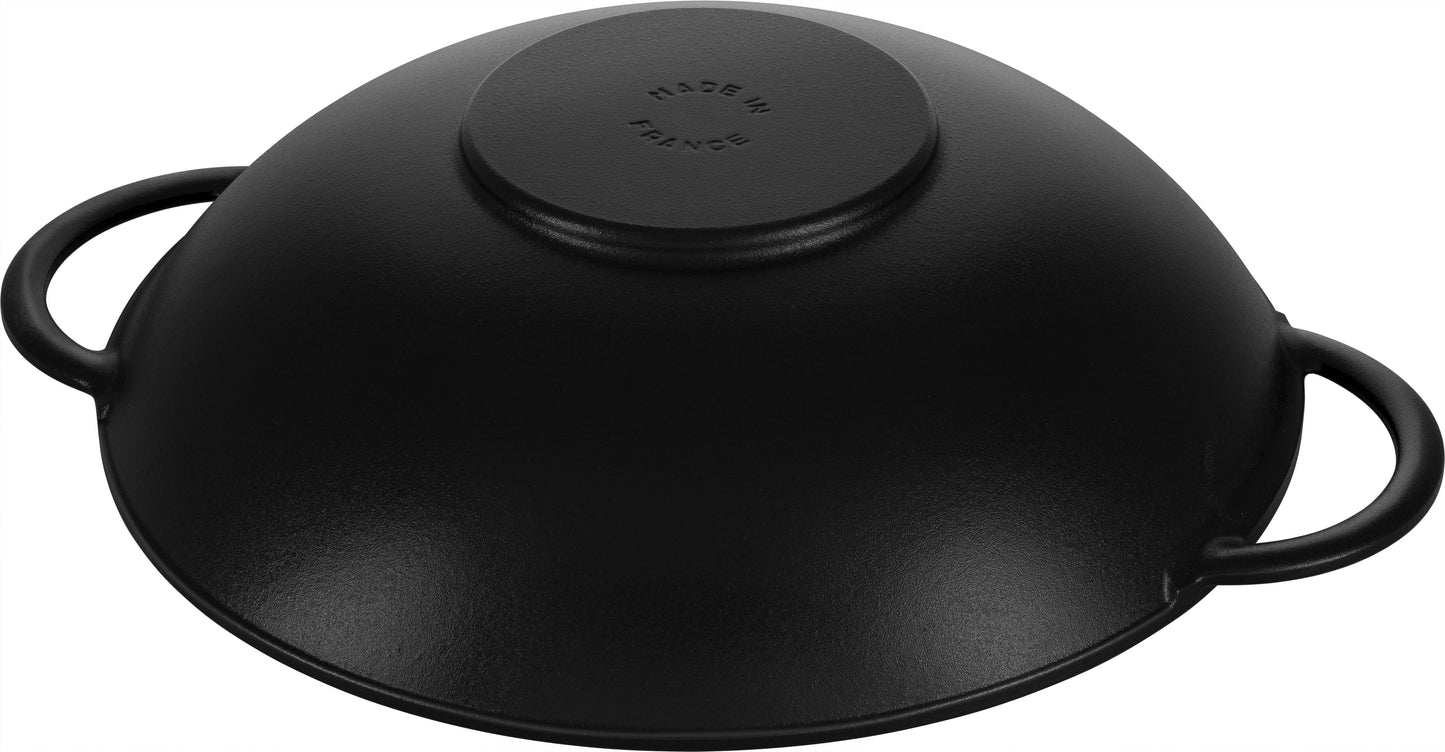 Staub Wok mit Glasdeckel, 37 cm für asiatische Küche