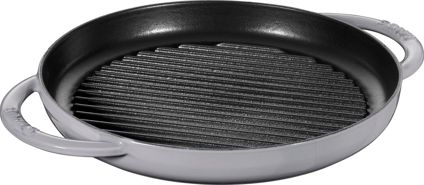 Staub Grillpfanne 26 cm aus Gusseisen für Grillgerichte