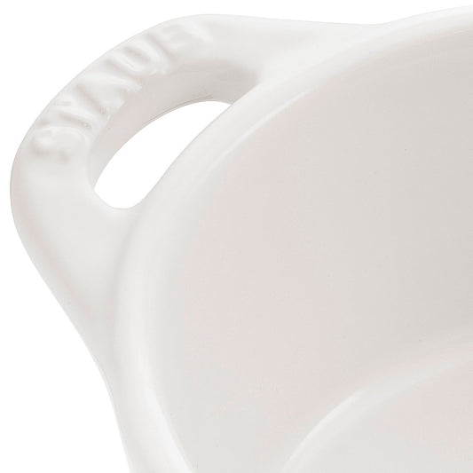 Staub Mini Cocotte, 10 cm - Reinweiß - ideal für kleine Portionen