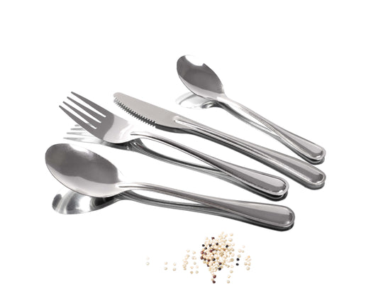 Solex GERMANY Menülöffel 50-teilig aus Chromstahl für Gastronomie und Catering.