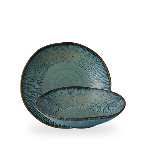 Churchill Super Vitrified Cascade Sapphire Blue Schale 25cm für die Gastronomie