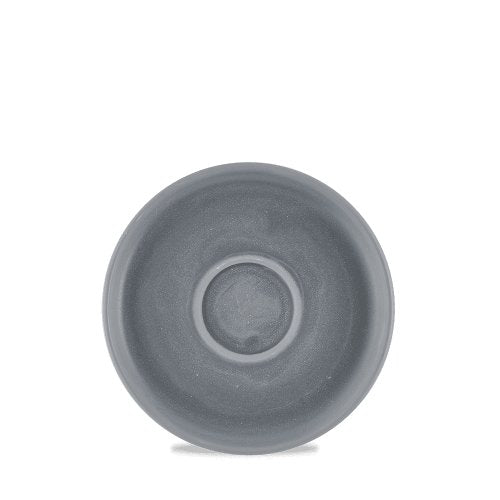 Churchill Emerge Seattle Grey Cappuccino-Untertasse 16cm für Gastronomie und Präsentation