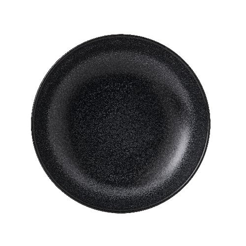 Dudson Evo Origins Teller Tief Coup 24,8cm Schwarz für Gastronomie und Catering