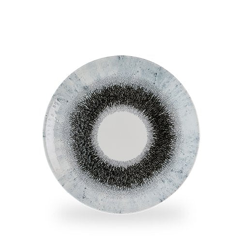 Churchill Super Vitrified Studio Prints Fusion Black Teller Flach 26cm für Gastronomie