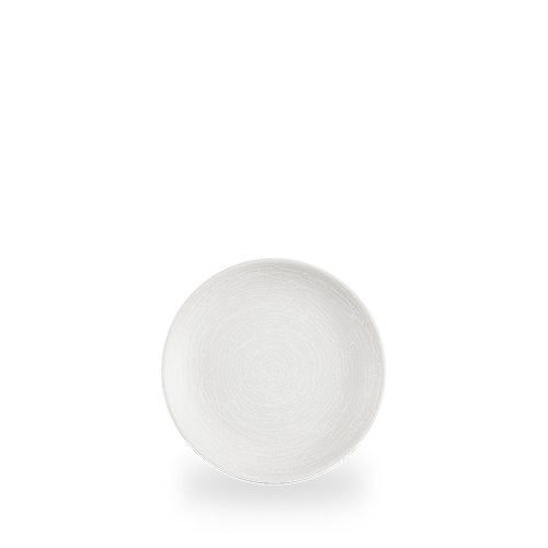 Churchill Super Vitrified Inked Elements Ice Teller Flach Coup 16.5cm für die gastronomische Präsentation.