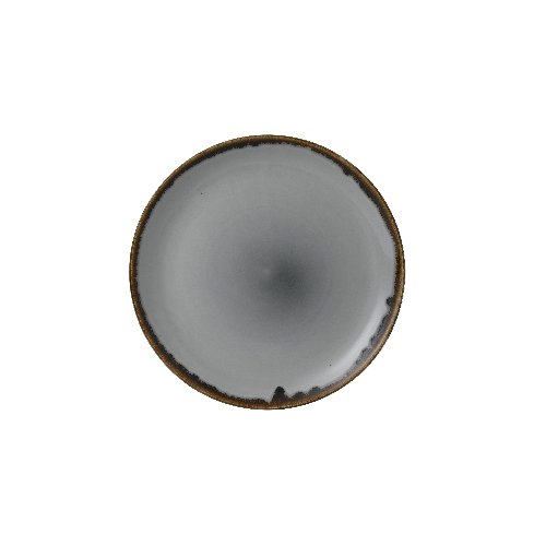 Dudson Harvest Grey Teller Flach Coup 28,8cm für Gastronomie und Catering