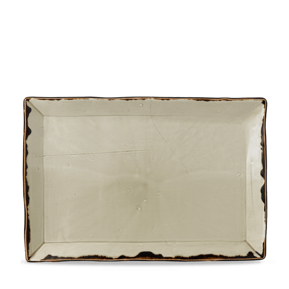 Dudson Harvest Linen Platte rechteckig 28.5 x 18.7cm für gastronomische Anwendungen