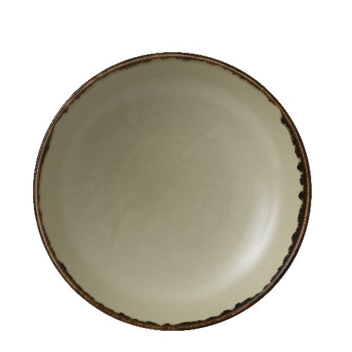 Dudson Harvest Linen Teller Tief Coup 24,8cm für Gastronomie