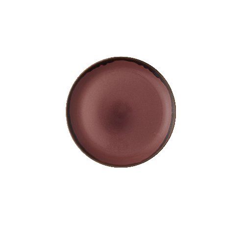 Dudson Harvest Plum Coupe Teller 11.25 Zoll für professionelle Gastronomie