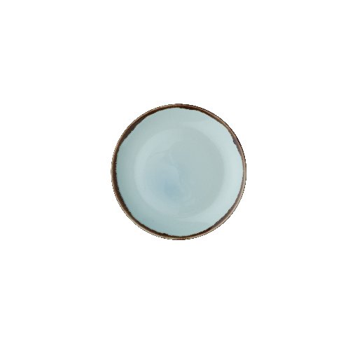 Dudson Harvest Turquoise Teller Flach Coupe 26cm für die professionelle Gastronomie