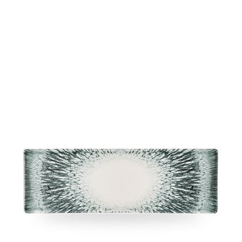 Churchill Super Vitrified Lume Black Platte 33x11cm für gastronomische Tischpräsentationen