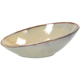 Tognana Porcellane SPA OVAL SLANTING BOWL 26X18 JAP NEW BROWN