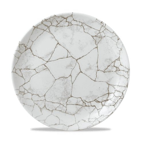 Churchill Super Vitrified Kintsugi Agate Grey Teller für Gastronomie und Service