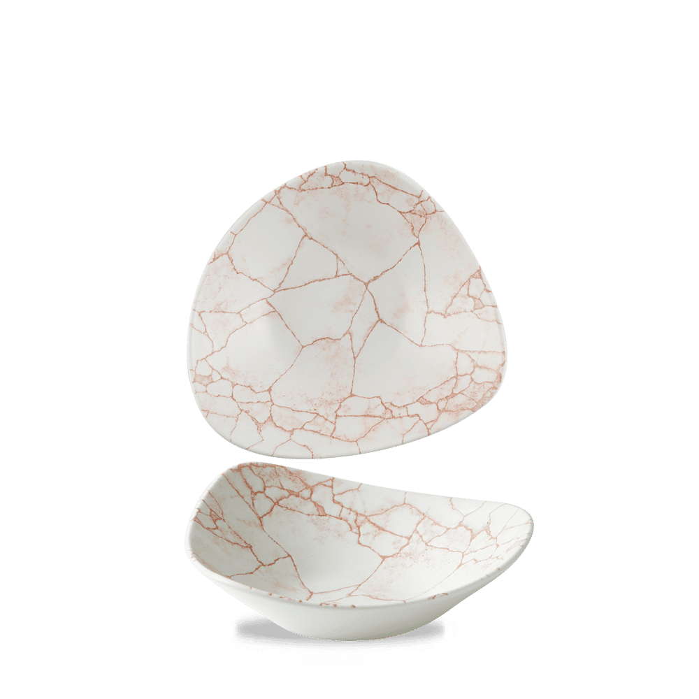 Churchill Super Vitrified Kintsugi Coral Schale für gastronomische Anwendungen