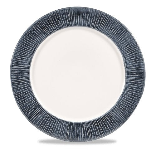Churchill Super Vitrified Bamboo Spinwash Mist Teller, flach, 30,5cm, für Gastronomie