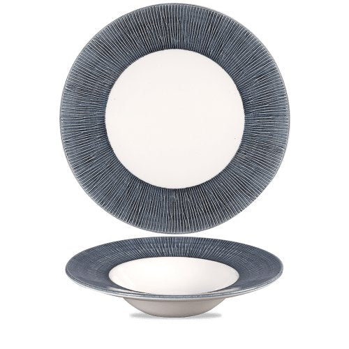 Churchill Super Vitrified Bamboo Spinwash Mist Teller 28cm für Gastronomie