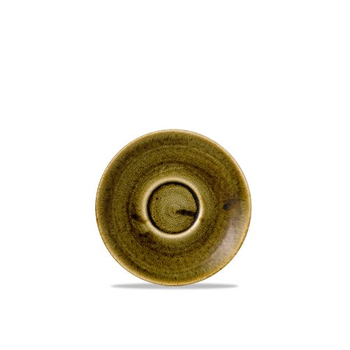 Churchill Super Vitrified Plume Olive Espresso Untere für Gastronomie