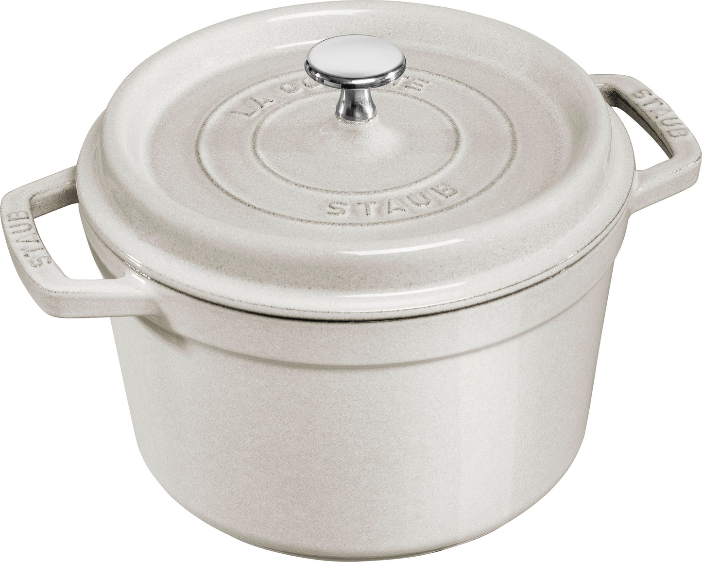 Staub Cocotte tief, 24 cm aus Gusseisen für professionelle Küche
