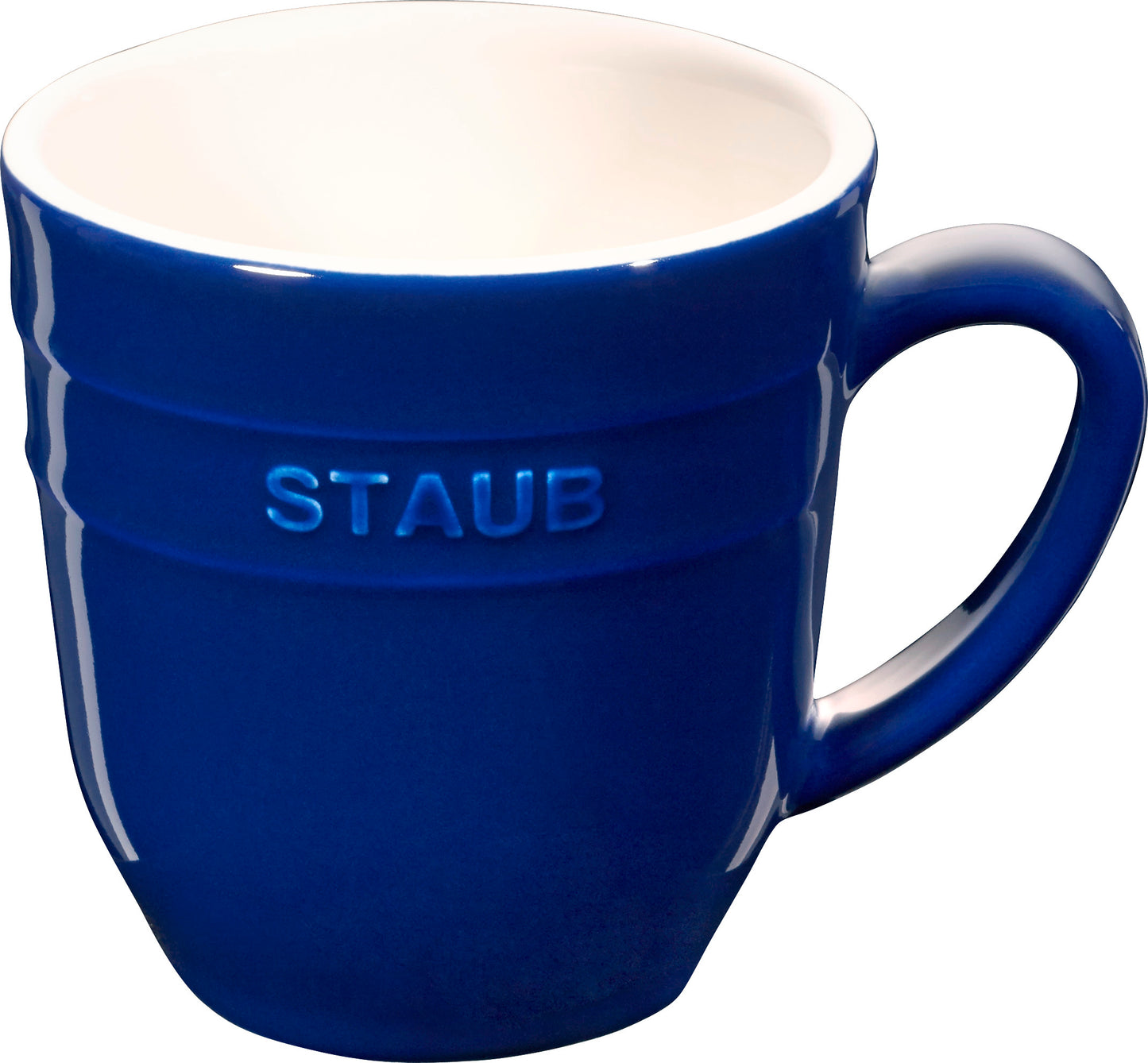Staub Tasse 350 ml Dunkelblau für Heiß- und Kaltgetränke