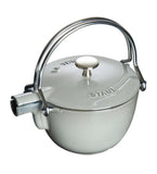 Staub Teekanne, 1,1 l | rund | Graphit-Grau