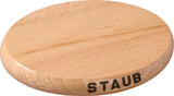Staub Untersetzer magnetisch, 15 cm | Braun | Buche