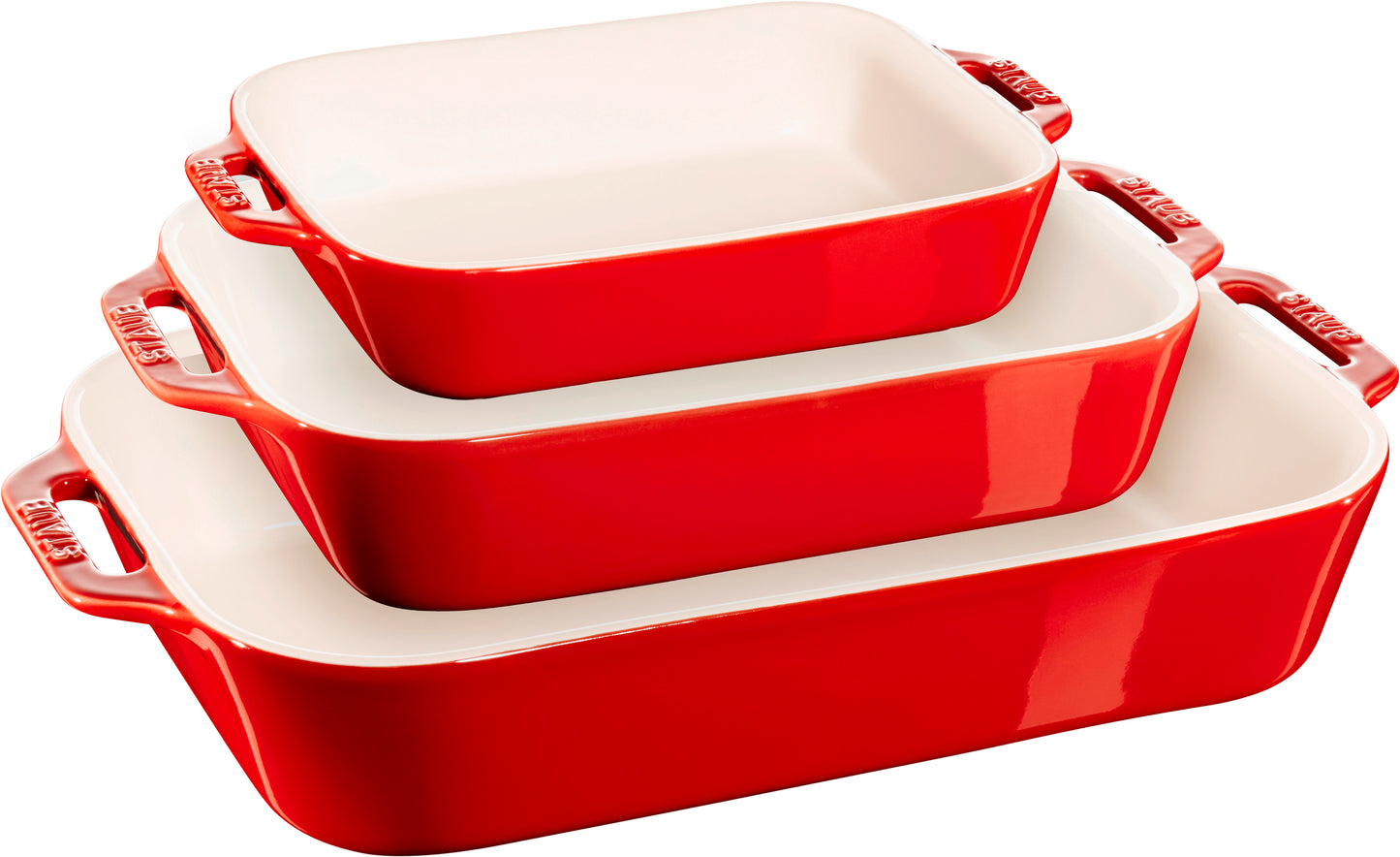 Staub Ofenformenset aus Keramik für die Zubereitung von Gratins und Aufläufen