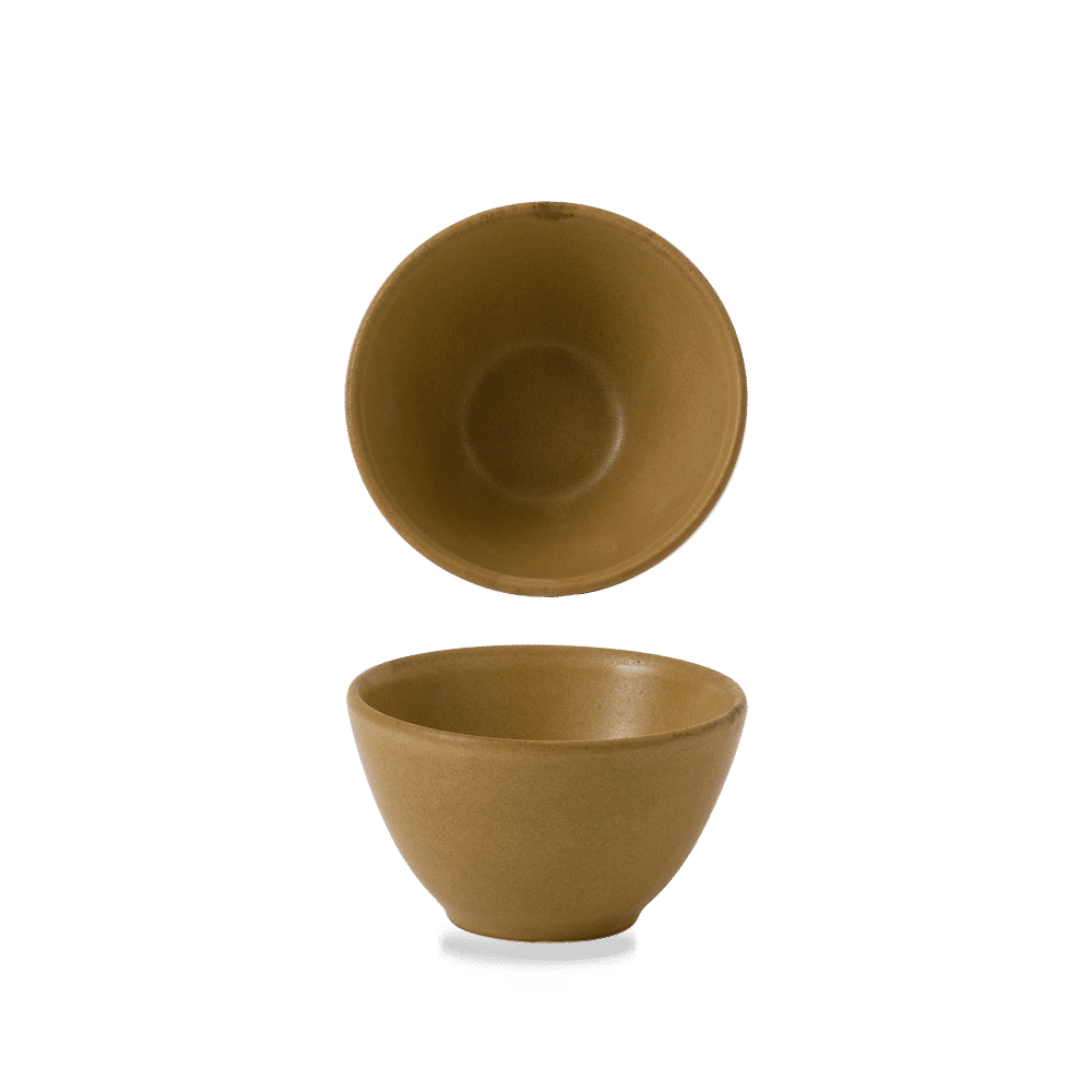 Churchill Super Vitrified Nourish Petra Sand Schale 10,2cm für die Präsentation von Speisen