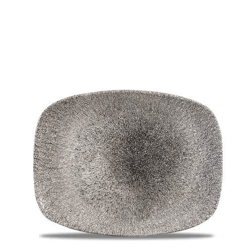Churchill Super Vitrified Raku Quartz Black Chefs Platte für Gastronomie und professionelle Küche