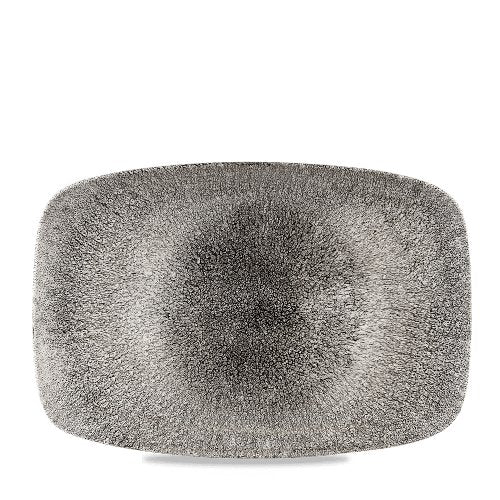 Churchill Super Vitrified Raku Quartz Black Platte für die Gastronomie