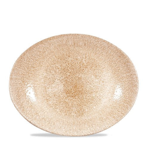 Churchill Super Vitrified Raku Garnet Orange Platte für Gastronomie