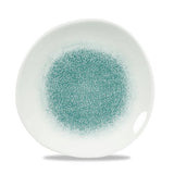 Churchill Super Vitrified Raku Jade Green Teller Organisch 21cm
