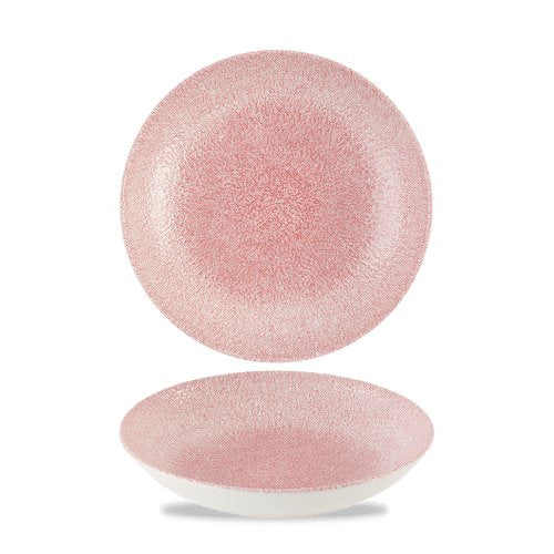 Churchill Raku Pink Quartz Teller Tief 18,2cm für Gastronomie