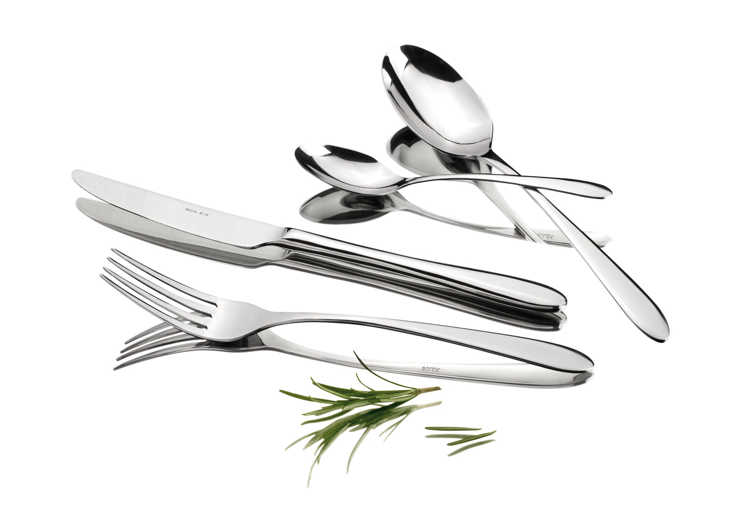 solex GERMANY Steakmesser Monoblock 238 mm - Hochwertiges Steakbesteck für Gastronomie