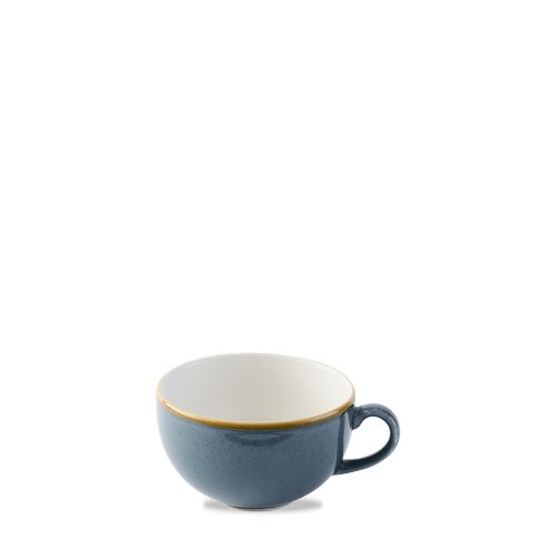 Churchill Super Vitrified Stonecast Blueberry Cappuccino Tasse für Gastronomie