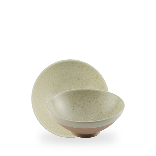 Churchill Emerge Speckled Green Schale 20cm für Gastronomie
