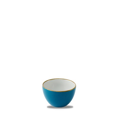Churchill Super Vitrified Stonecast Java Blue Zuckerdose ohne Deckel für Gastronomie