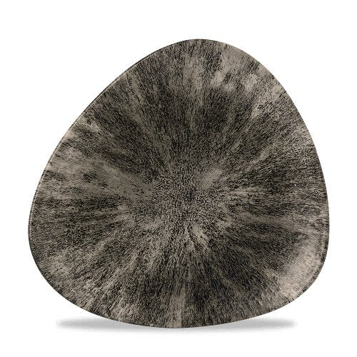 Churchill Super Vitrified Stone Quartz Black Teller für Gastronomie