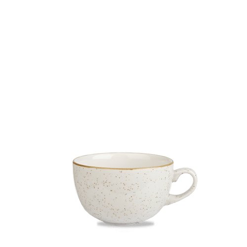 Churchill Super Vitrified Stonecast Barley White Cappuccino Tasse 40cl für Gastronomie
