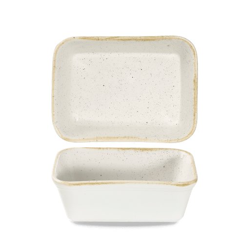 Churchill Stonecast Barley White Lasagneform für Gastronomie